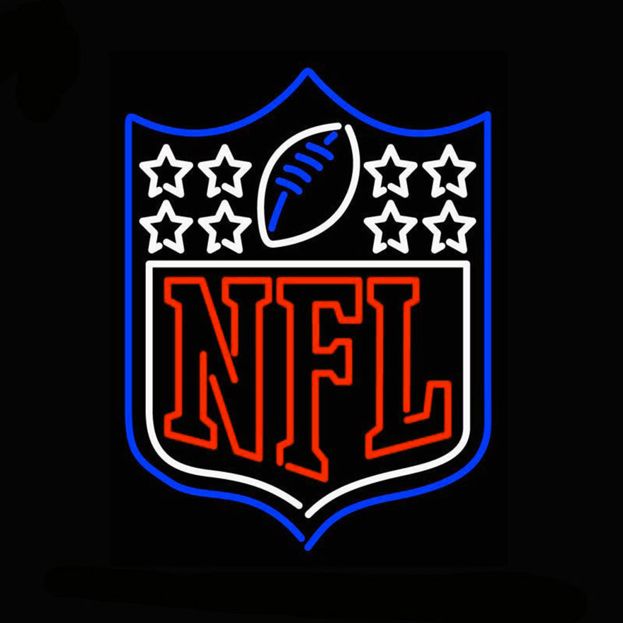 Neon nfl logo Bar Neon Sign, Lighting, Sport signs