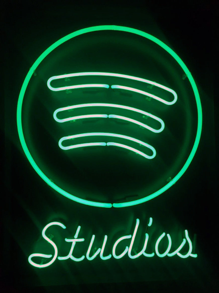 Spotify neon sign music neon sign