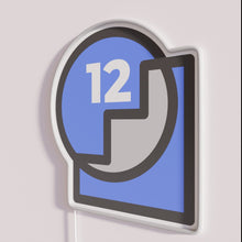 Load image into Gallery viewer, 12-Step Program Inspired Neon Sign with Colorful Rainbow LED Accents