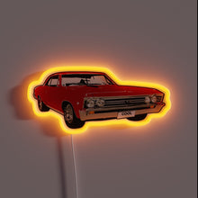 Load image into Gallery viewer, Vibrant 1967 Corvette Color Scheme in RGB Neon Sign Display