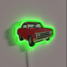 Load image into Gallery viewer, Vintage 1967 Classic Rock Concert Red CC RGB Neon Sign