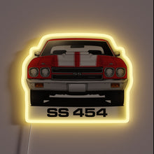 Load image into Gallery viewer, Vintage Muscle Car Iconic Sign with RGB LED Neon Lighting Effects