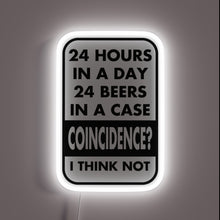 Load image into Gallery viewer, RGB Neon Sign - Celebrate Your Beer Fridge's Birthday Every Time