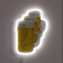 Load image into Gallery viewer, RGB Neon Sign for Home Bar: 3 Mugs of Beer