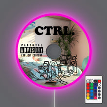 Load image into Gallery viewer, RGB LED disc mirror Ctrl Sza