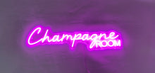 Load image into Gallery viewer, Champagne ROOM neon