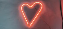 Load image into Gallery viewer, Heart neon sign