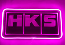 Load image into Gallery viewer, LED HKS Power Logo Neon Sign