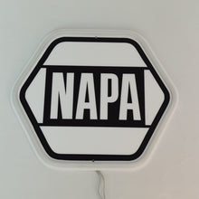 Load image into Gallery viewer, Napa garage logo neon sign