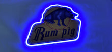 Load image into Gallery viewer, Rum Pig neon sign