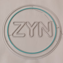 Load image into Gallery viewer, Custom color ZYN neon sign