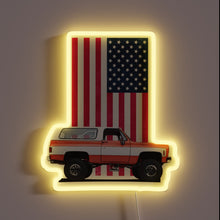 Load image into Gallery viewer, Eye-catching neon sign blazes vibrant RGB colors with customizable styles.