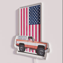 Load image into Gallery viewer, Vibrant Neon Wall Decor, A Blazin Blazer RGB Sign