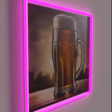 Load image into Gallery viewer, Add a touch of casual humor with colorful beer sign.