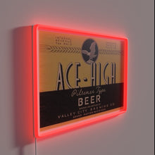 Load image into Gallery viewer, Vintage Inspired Distressed Neon Bar Sign for Home Decor Enthusiasts