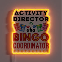 Load image into Gallery viewer, Vibrant RGB Neon Sign for the Ultimate Bingo Night Coordinator