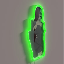 Load image into Gallery viewer, Aespa AE KARINA Whiplash Iconic Neon Sign with Vibrant RGB Lighting