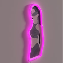 Load image into Gallery viewer, Ae Ning Ning Whiplash Iconic Neon Sign in Vibrant RGB