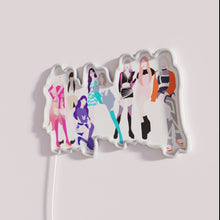 Load image into Gallery viewer, Neon Aespa and AE girl icon LED light display