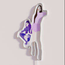 Load image into Gallery viewer, Eye-catching Aespa Karina and Ae Black Mamba Iconic Neon Wall Sign