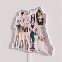 Load image into Gallery viewer, Vibrant Aespa K-Pop Inspired Customizable RGB Neon Wall Sign Decoration