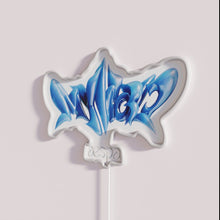 Load image into Gallery viewer, Vibrant Aespa My World Neon Sign with Multi Color RGB Effects