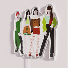 Load image into Gallery viewer, Illuminate your space with vibrant AESPA Next Level neon signage.