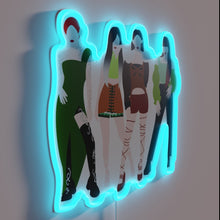 Load image into Gallery viewer, Electric Aespa logo in vibrant RGB colors, Next Level icon.