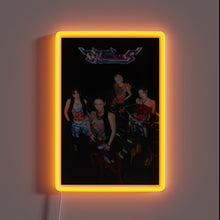 Load image into Gallery viewer, Aespa-inspired colorful Supernova glow neon sign with vibrant RGB accents