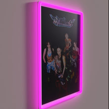 Load image into Gallery viewer, Aespa Supernova inspired RGB neon light decor for K-pop fans.