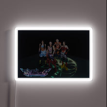 Load image into Gallery viewer, Aespa Supernova fan's vibrant neon sign for their bedroom decor