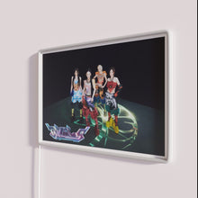 Load image into Gallery viewer, Aespa Supernova music-inspired vibrant multicolor neon LED light signage