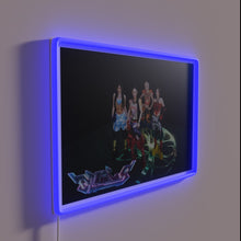 Load image into Gallery viewer, Aespa Supernova Neon Sign with Vibrant RGB Color Changing Effects