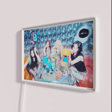 Load image into Gallery viewer, Aespa fan decor, vibrant Supernova RGB neon light display