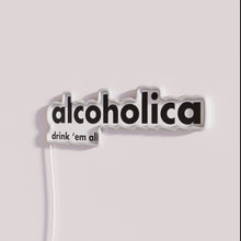 Load image into Gallery viewer, RGB Neon Bar Decorations with Alcoholica Word Wall Sign Light