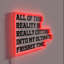 Load image into Gallery viewer, Ultimate Frisbee fan's life consumed by adulting and responsibilities nearby.
