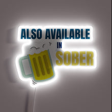 Load image into Gallery viewer, Eye-catching Neon Sign with Bright and Vibrant Sober RGB Colors
