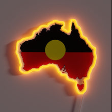 Load image into Gallery viewer, Eye-catching RGB neon sign with 'Always Was Always Will Be' phrase