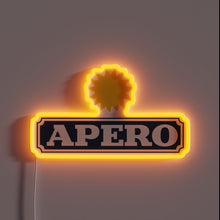 Load image into Gallery viewer, Brighten up your space with this vibrant Aperitif color sign