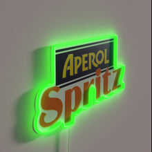 Load image into Gallery viewer, Brighten up your bar with vibrant Aperol Spritz neon vibes
