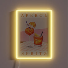 Load image into Gallery viewer, Add Italian flair with this vibrant vintage Aperol Spritz sign.