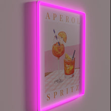 Load image into Gallery viewer, Aperol Spritz vintage cocktail ambiance in your home bar lounge.