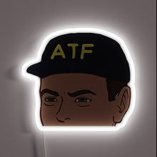 Load image into Gallery viewer, Neon Sign with RGB Illuminated ATF Logo and Peek Design