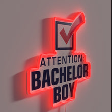 Load image into Gallery viewer, Attention Bachelors: Live Your Best Life with Vibrant Neon Sign