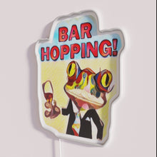 Load image into Gallery viewer, Vibrant LED bar hopping party decoration with colorful RGB lighting