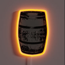 Load image into Gallery viewer, Electric Neon Sign with Vibrant RGB Glow and Distressed Barrel Finish