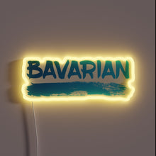 Load image into Gallery viewer, Brighten up your space with this vibrant Bavaria RGB neon sign