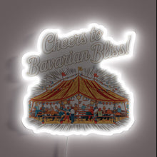 Load image into Gallery viewer, Vibrant Colorful Bavarian Beer Fest Party Neon Sign Decoration
