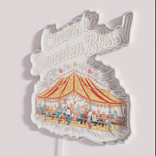 Load image into Gallery viewer, Vibrant Bavarian beer tent celebration party atmosphere decor with RGB lighting