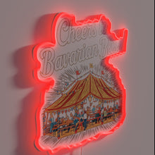 Load image into Gallery viewer, Brighten up your space with vibrant Bavarian beer festival spirit
